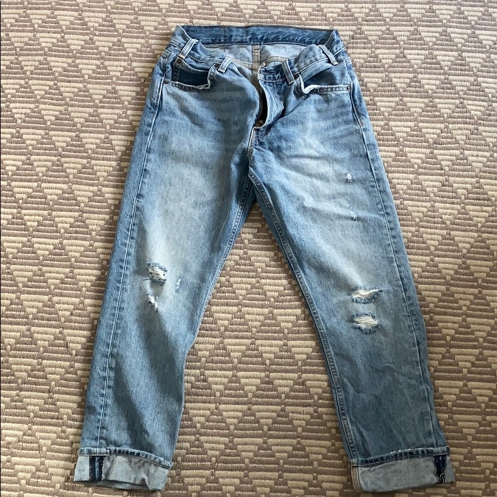 Levi’s boyfriend jeans